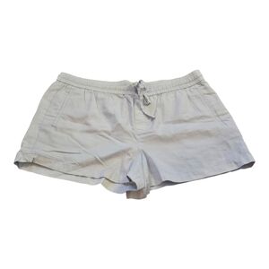 Loft Women's Cotton Blend Drawstring Casual Everyday Shorts Size XL‎ Comfy